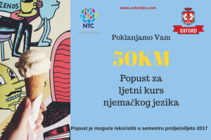 Za sve one koji žele da nauče osnove njemačkog jezika na brz, efikasan i lak način pripremili smo odličan ljetni kurs njemačkog jezika.